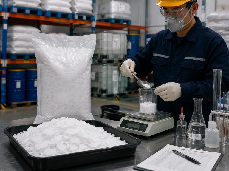 巴音郭楞蒙古自治州99%工业级氢氧化钠片碱